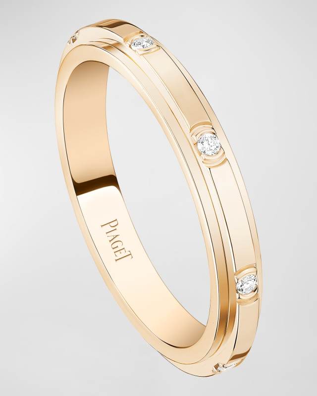 Possession 18K Rose Gold 8-Diamond Ring, EU 51 / US 5.7